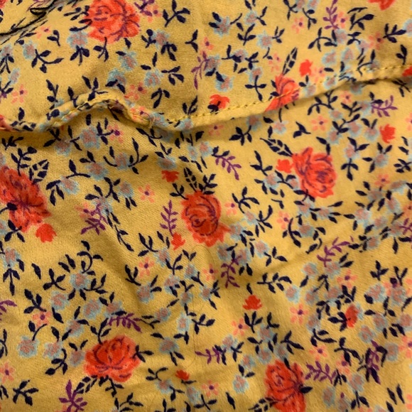 Planet Blue Floral Tube Top - Picture 3 of 3